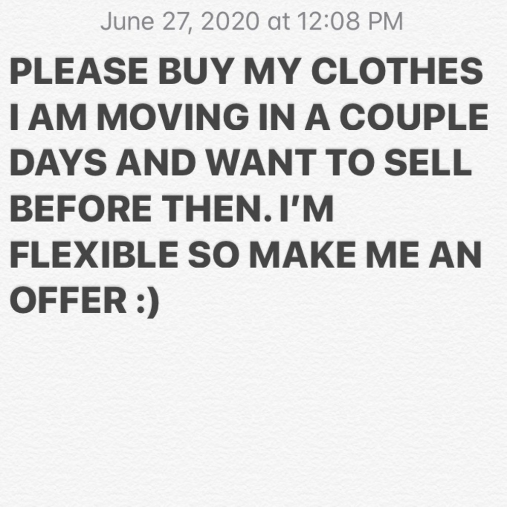 Not for sale